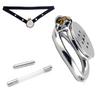 Stainless Steel Male Chastity Belt with Flat Cock Cage with Escape Chastity Chastity Cage with Support SM Sex Toy Lock, Lock, Device, Belt,