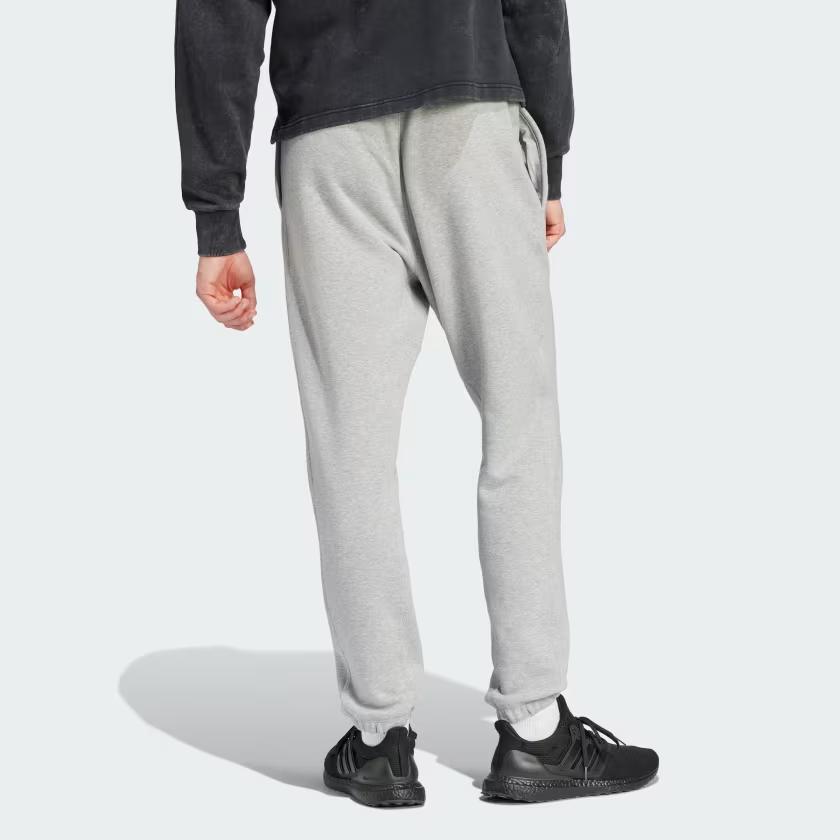 Adidas Lounge Fleece Pants Casual Pants Men's Gray IS1579
