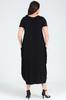 Женское платье большого размера Платье Jumbo с короткими рукавами
