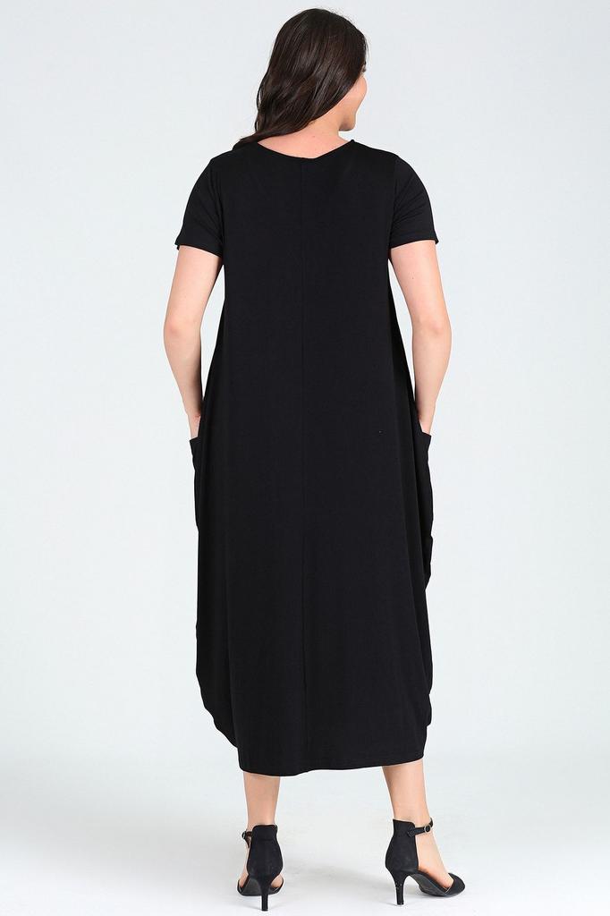 Женское платье большого размера Платье Jumbo с короткими рукавами