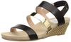 On Sandals Back Strap Wedge Sandals 2772 B Cm E [Lanvin Blue] Women's 22.0