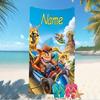 Customizable personalized beach towels Crash Bandicoot 4 It's About Time themed designs.Suitable for the beach, yoga, sports;ideal as beach accessorie