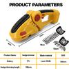 RDDSPON 2 IN 1 Cordless Electric Hedge Trimmer 20000RPM Rechargeable Handheld Household Shrub Weeding Pruning Mower Garden Tools