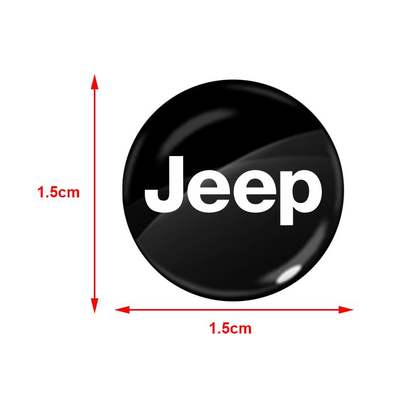 Car Door Keyhole Sticker Car Key Sticker Car Styling For Jeep Wrangler Grand Cherokee Compass Renegade Tyre Stem Air Caps