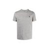 Polo Embroidered Crew Neck Short Sleeve T-Shirt Men Tops Gray 710680785C-002