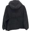 Anti-Five Series Loose Warm Hooded Fleece Jacket Men Jacket Black AFDT791-4