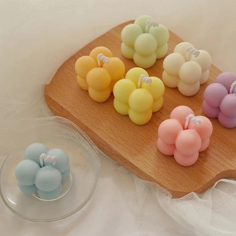 3D Craft Mould Aromatherapy Candle Making Tools Soy Wax Candle Mold Soap Molds Silicone Mold