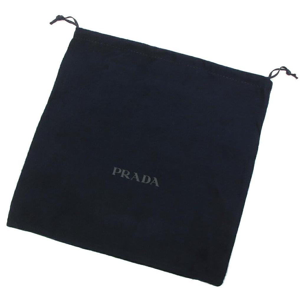 Сумка для тела Renylon Brushed Leather Black 2VH156 789 F0002 OMT [Prada] [Prada] Мужская [Товар]