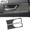 Rear Door Grab Handle Decoration Sticker Decal Cover Trim for Lexus IS250 2013-2018Car Interior Accessories Carbon