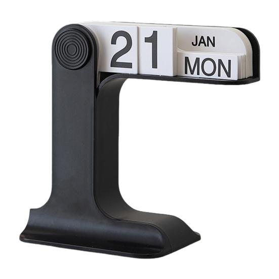 Desk Calendar Standing Flip Calendar Desk Plastic Daily Schedule Planner Modern Farmhouse