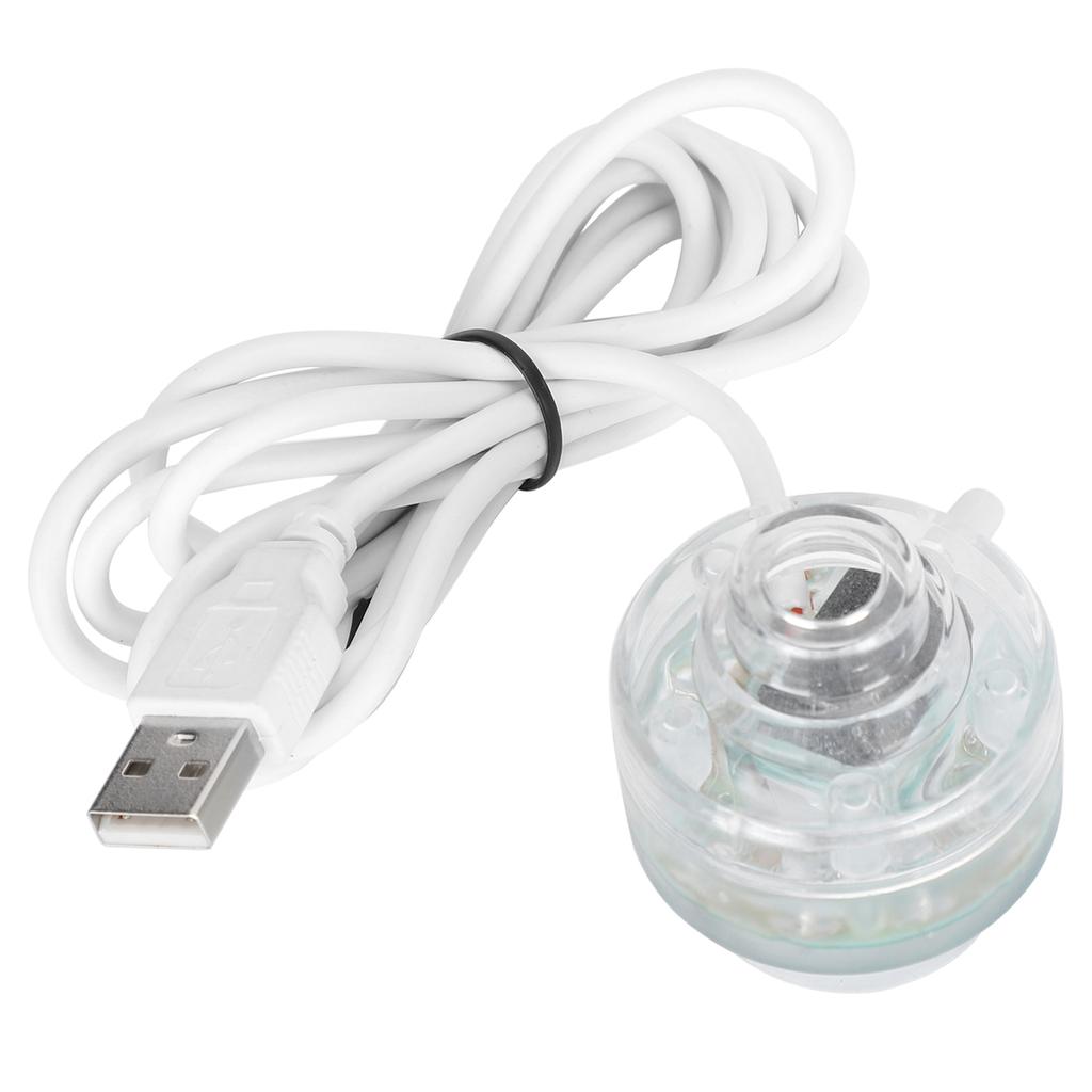 Plastic LED Fish Tanks Aquarium Colourful Gradient Spot Light Waterproof Submersible