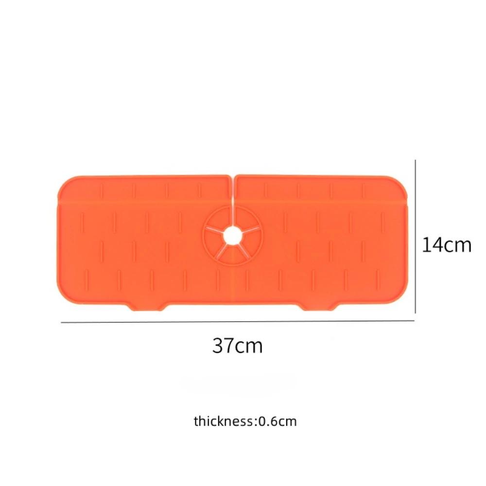 Коврик для раковины для сушки посуды, защитный экран для кухонного крана, защитная полка для слива, складная силиконовая губка для раковин в ванной комнате, дом