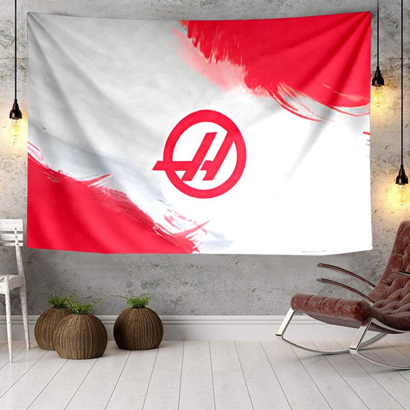 F1 Team Printed Tapestry, Wall Hanging,Livingroom, dormitory, Large Wall Decor, Fabric Decor Fan Birthday Gifts