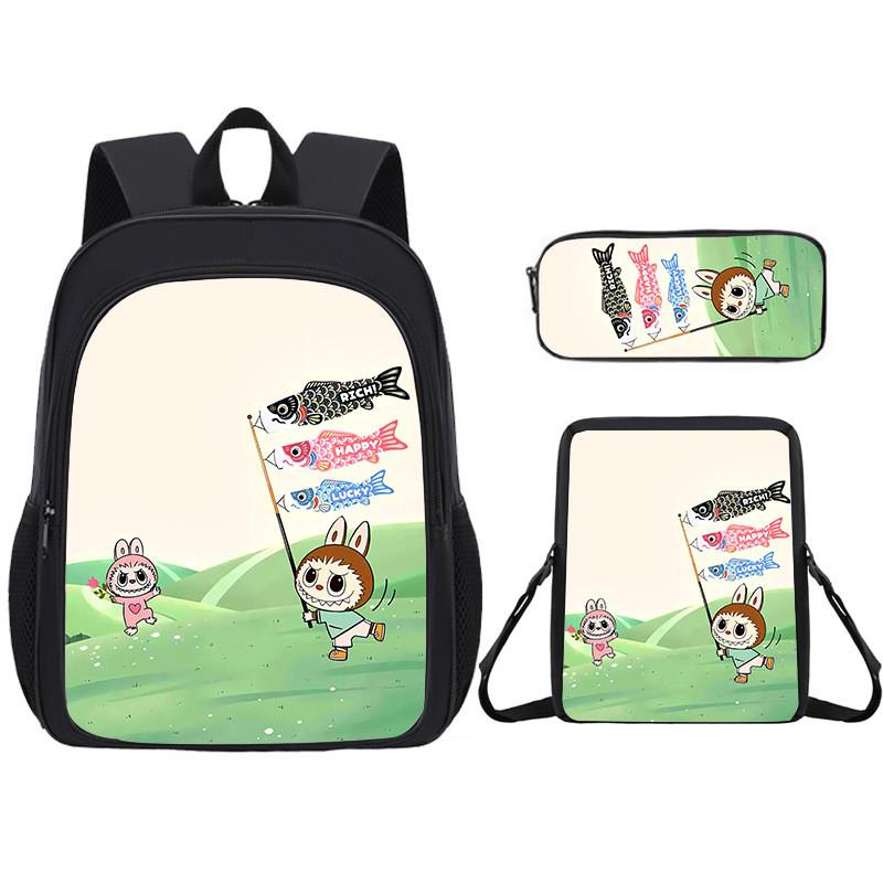 For Cartoon Backpack Kid With Graphic Design And Large Capacity Daily For