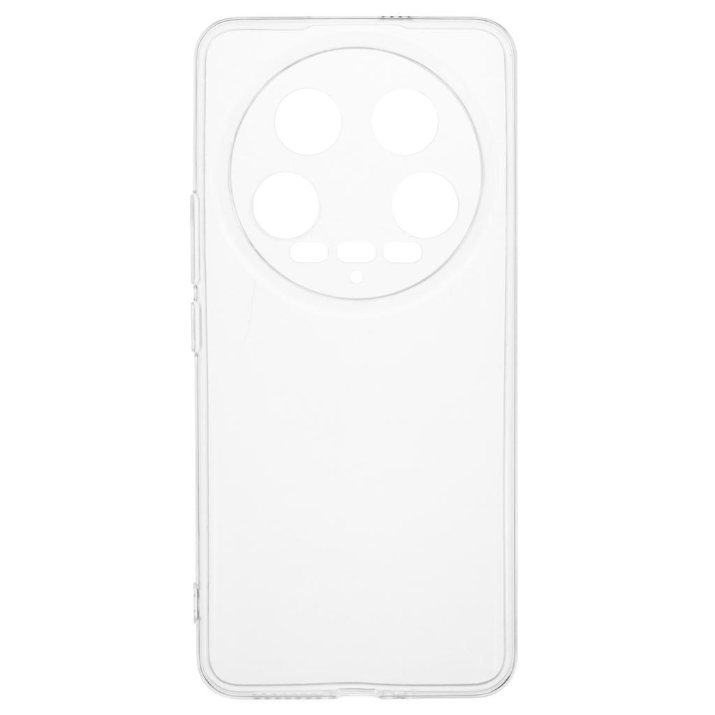 For Xiaomi 14 Ultra TPU Case Watermark-Free Glossy Anti-scratch Clear Phone Cover