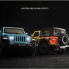 1/32 Jeeps Wrangler Rubicon 1941 Внедорожные литые легкосплавные автомобили и игрушечные транспортные средства Модель автомобиля Звуковые и световые игрушки для детей Подарки