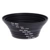 18 Piece Filter Ring Adapter Set All Metal Camera Lens Filter Adapter Ring Set Kit