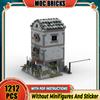 Office Dorm Modular Castle - House Kitchen Library Model Building Blocks MOC Room of Requirement Architecture Collection Toys