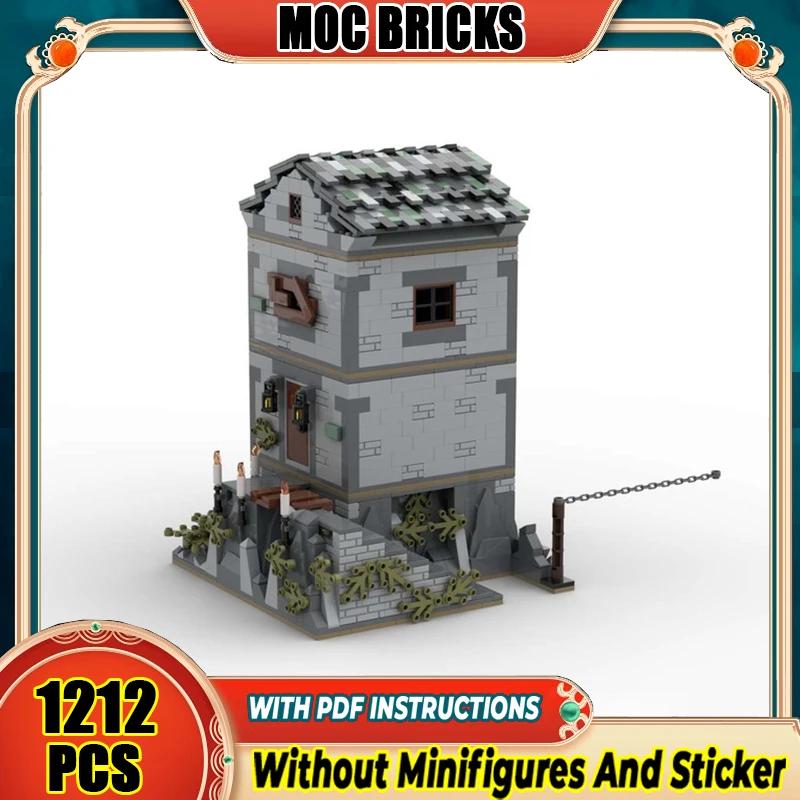 Office Dorm Modular Castle - House Kitchen Library Model Building Blocks MOC Room of Requirement Architecture Collection Toys
