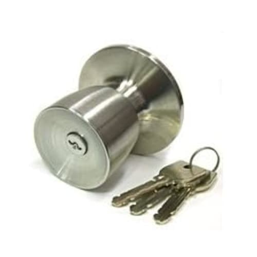 Miwa Lock (MIWA) HM Series Knob Lock U9HMD-1KB, Exterior Knob Only, ST (Silver)