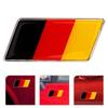 GLEAVI Germany Flag Car Sticker Metal State Flag Car Decal Sticker Germany Flag Window