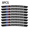 FA64Pcs Aluminum Car Styling Wheel Hub Badge Tire Rim Stickers For BMW M Emblem E46 E36 E34 F10 E90 F30 E60 F30 E53 E30 E92 E87