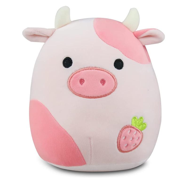 Fox Cow Soft Animal Stuffed Toy Cushion With Multiple Colors For Kids Room Decor