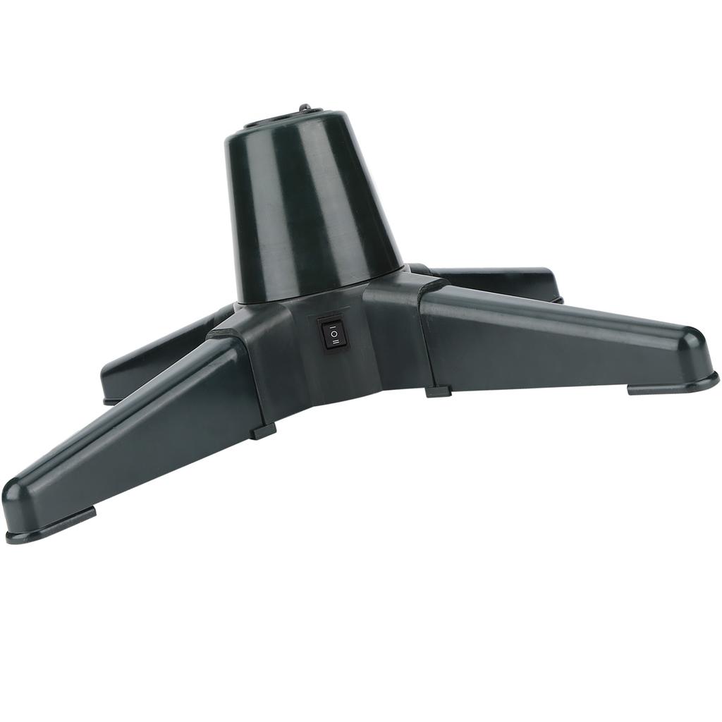 Подставка для рождественской елки электрическая вращающаяся на 360 градусов основа для дерева полка украшения для дома 50 см