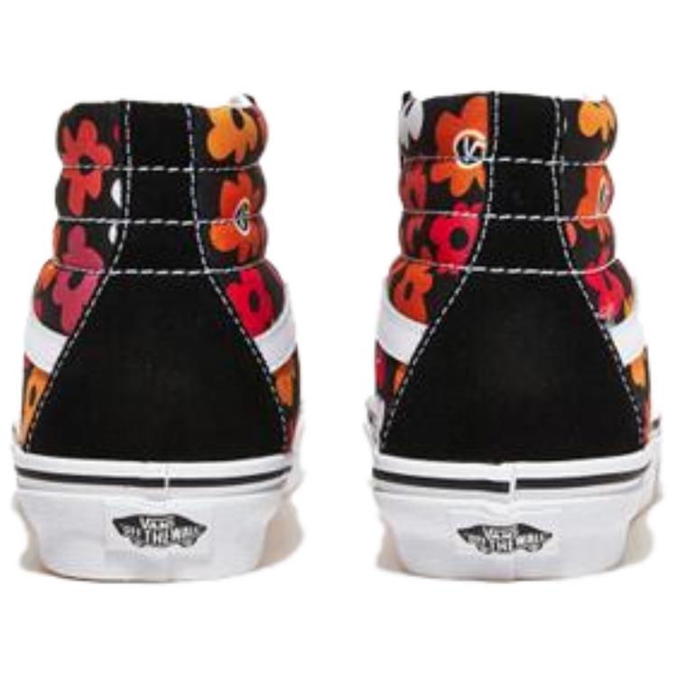 Vans Sk8 Hi Flower Black Multi Women's Sneakers VN000D5IBML