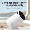ABUO-LED 1080P Портативный проектор Беспроводной 270° Регулируемый проектор для телефона Android USB TV-стик Ноутбук Вилка ЕС