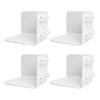 4Pcs Bed Sheet Holder with Silicone Lock Strip Heavy Duty Bedsheet Corner Fastener Keep Sheets Tight All Mattress Size Fitted Sheet Fixing Clip Keeper