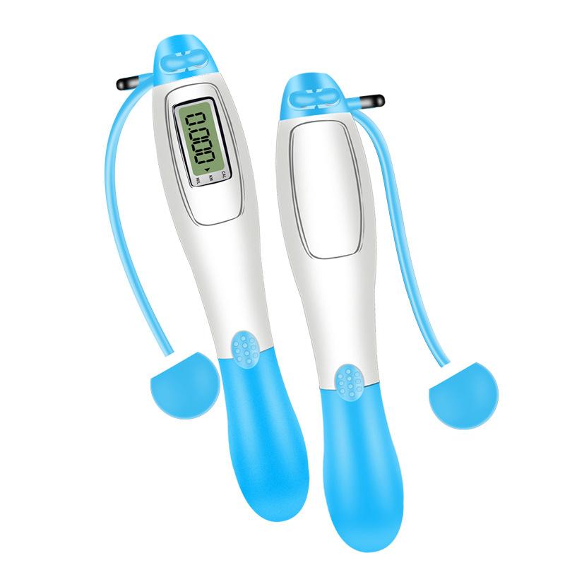 Cordless Electronic Skipping Rope LCD Counting Speed for Gym Fitness