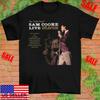 Sam Cooke Live In Concert Album Cotton T Shirt S 2345xl Ts361 Vintage Washed Versatile Streetwear Stylish Breathable Casual