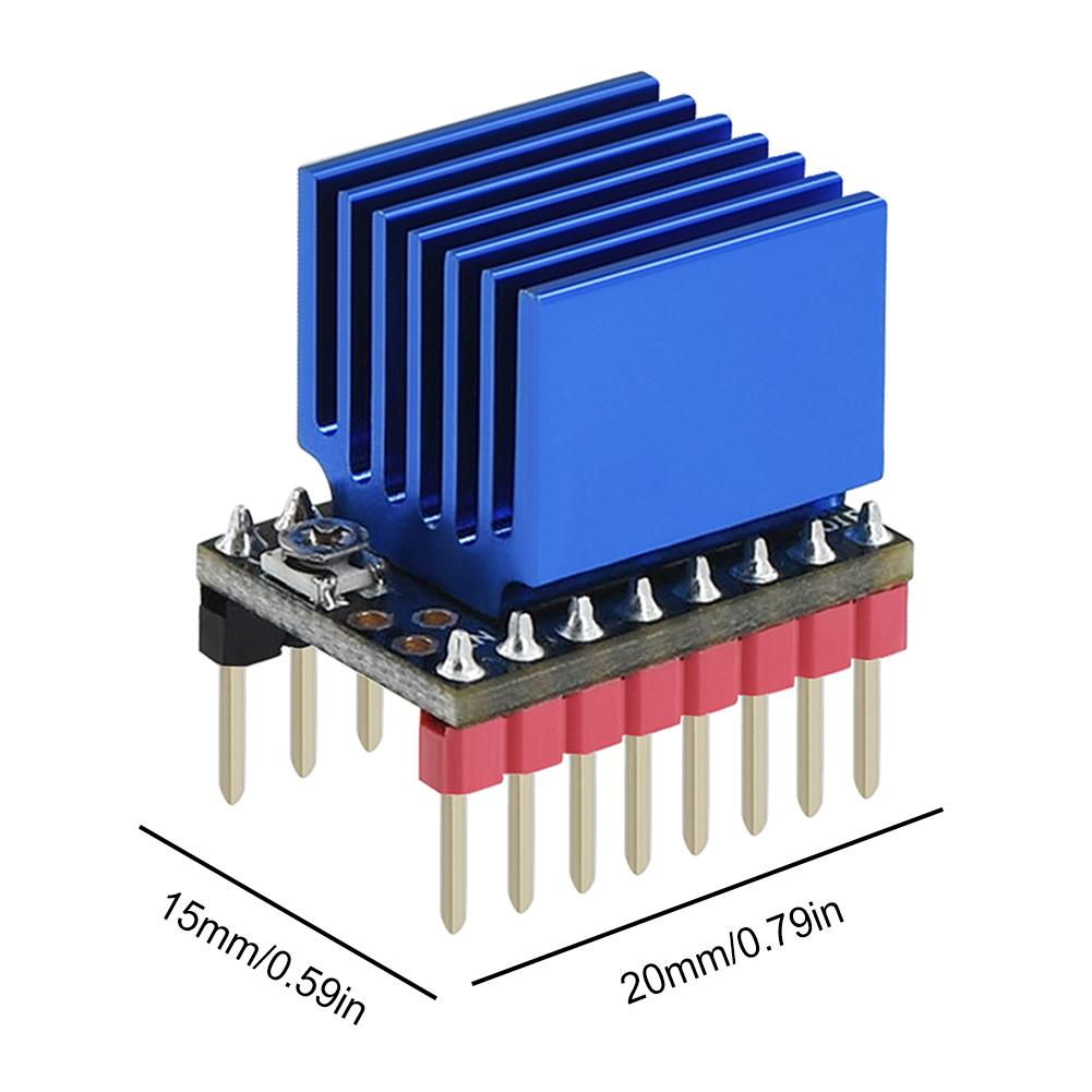 Драйвер шагового двигателя TMC2209 V2.0 2.5A Поддержка режима Step/Dir Uart для 3D-принтера SKR V1.3/1.4 для MKS Robin Nano Tinybee