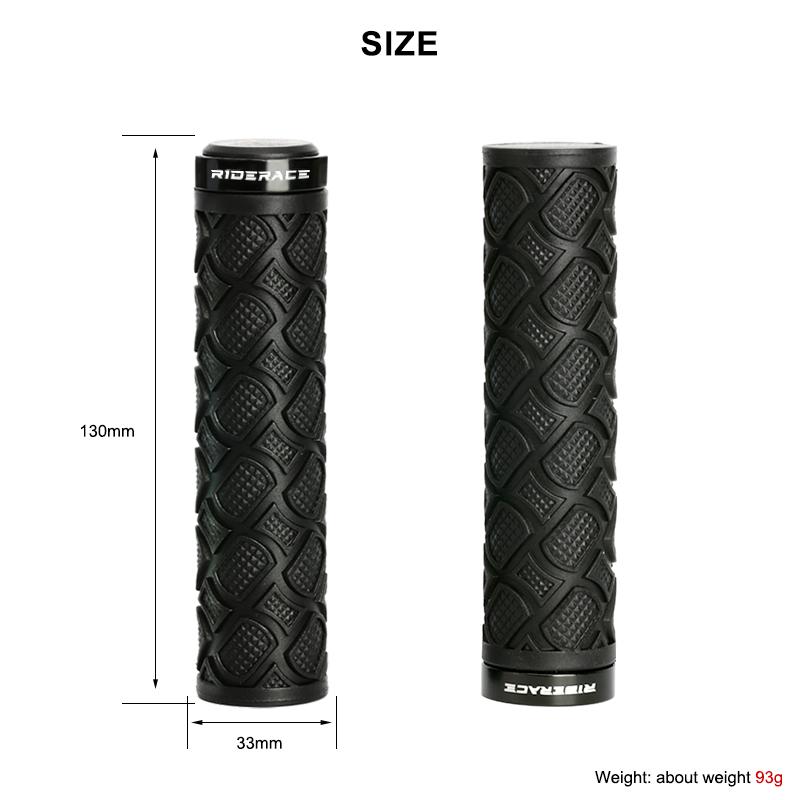 Велосипедные ручки эргономичные противоскользящие амортизирующие односторонние стопорные кольца ручки для горного велосипеда резиновые аксессуары для горного велосипеда