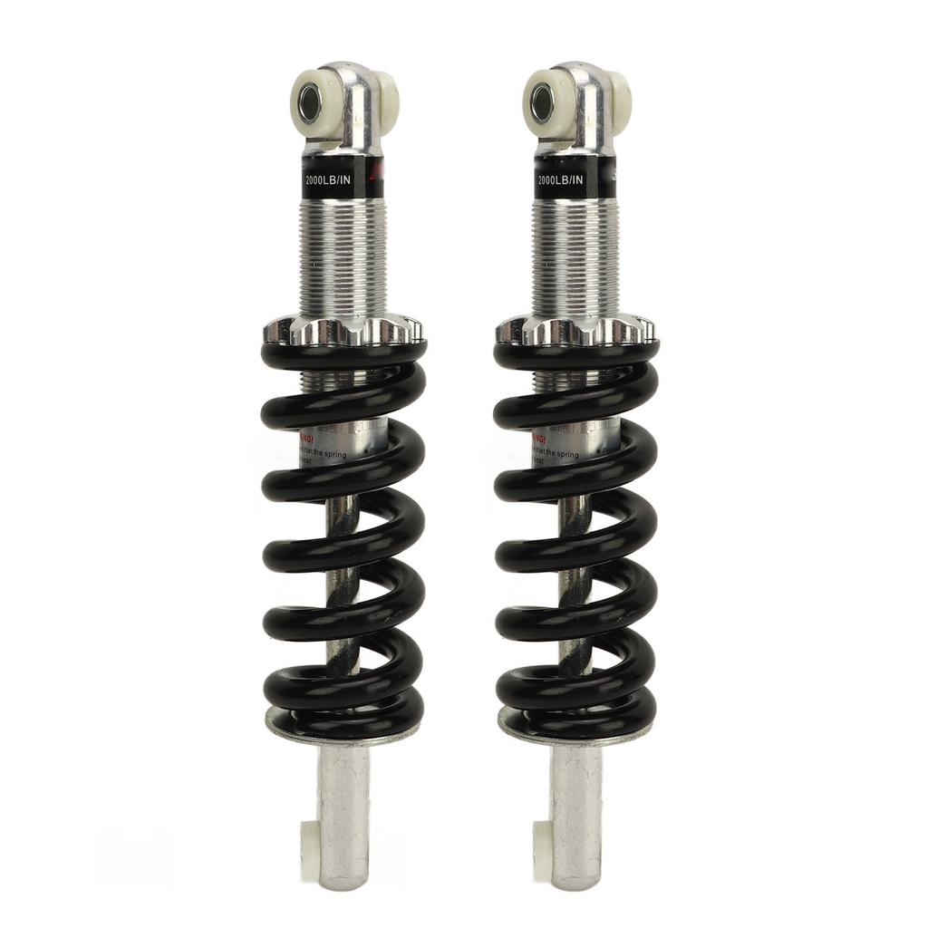 Pair of 215mm Shock Absorber 2000 Lbs 8T Damping Adjustment Shocks Struts Damper for 47cc To 125cc