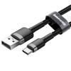 Cable Baseus  Baseus Cafule USB-A / USB-C QC 3.0 3A Cable 1 M - Black-gray