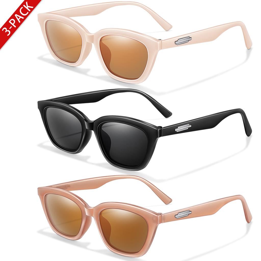 1 шт./3 шт. Солнцезащитные очки для рыбалки «кошачий глаз» Женские Модные Дизайнерские Резаные Маленькие Оправы Тени Ретро Мужские Вечерние Женские Очки Uv400