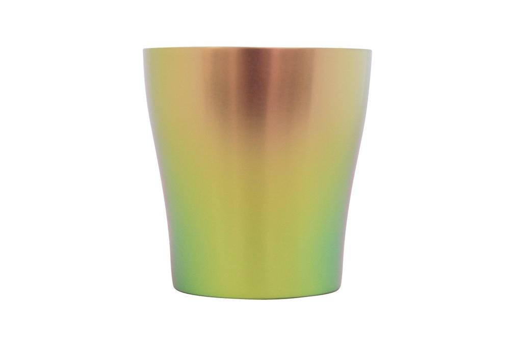 HORIE Сделано в префектуре Ниигата, титановый двойной стакан 250 куб. см, цвет пружины T15HI250 Tsubame,