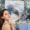 1Set DIY Rose Flower Material Bag Bouquet Not Withering Gift Wedding Party Handmade