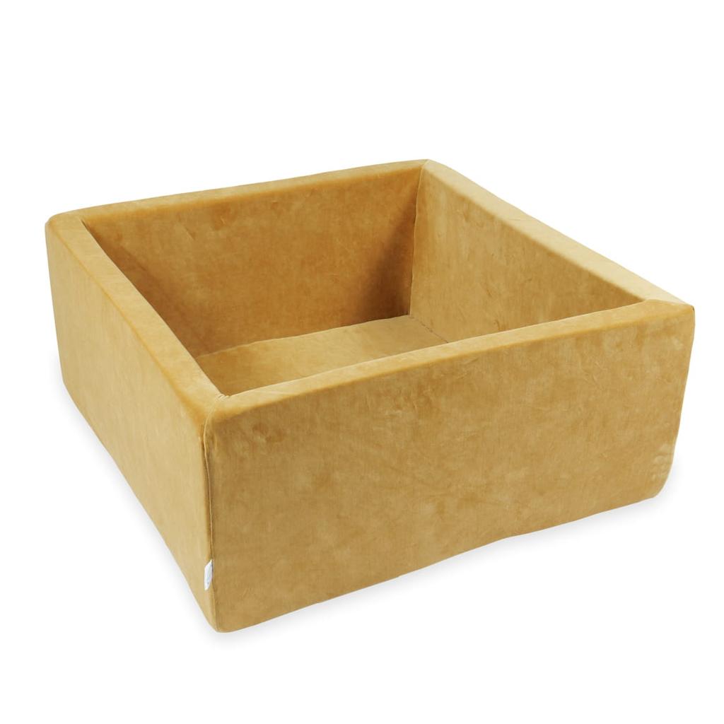 Suchy Basen 90X90X40 Velvet Soft Carmel Bez Piłek