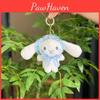 Blue Plush Fun Dog Keychain Cartoon Style Cute Accessory Perfect For Gifts