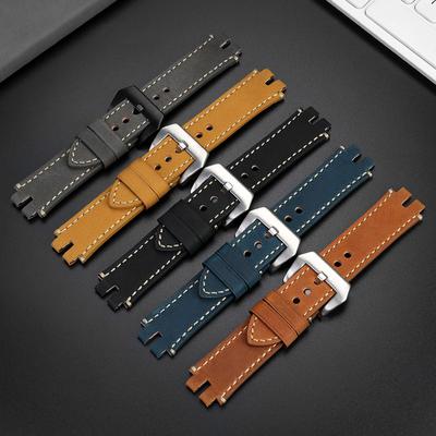Классический ретро-ремешок из натуральной телячьей кожи для часов Casio ProTrek PRW3000/3100/6000/6100Y PRG300 Series Bracelet Watch Accessories