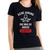 No Idea That Was the Other Shift Sayings Comedy Fun Ladies Girlie T-Shirt