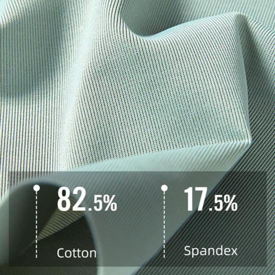 Men Boxer Underwear Elastic Mid-Waist U-Convex Breathable Shorts Briefs Solid Color Comfort Fit Underwear