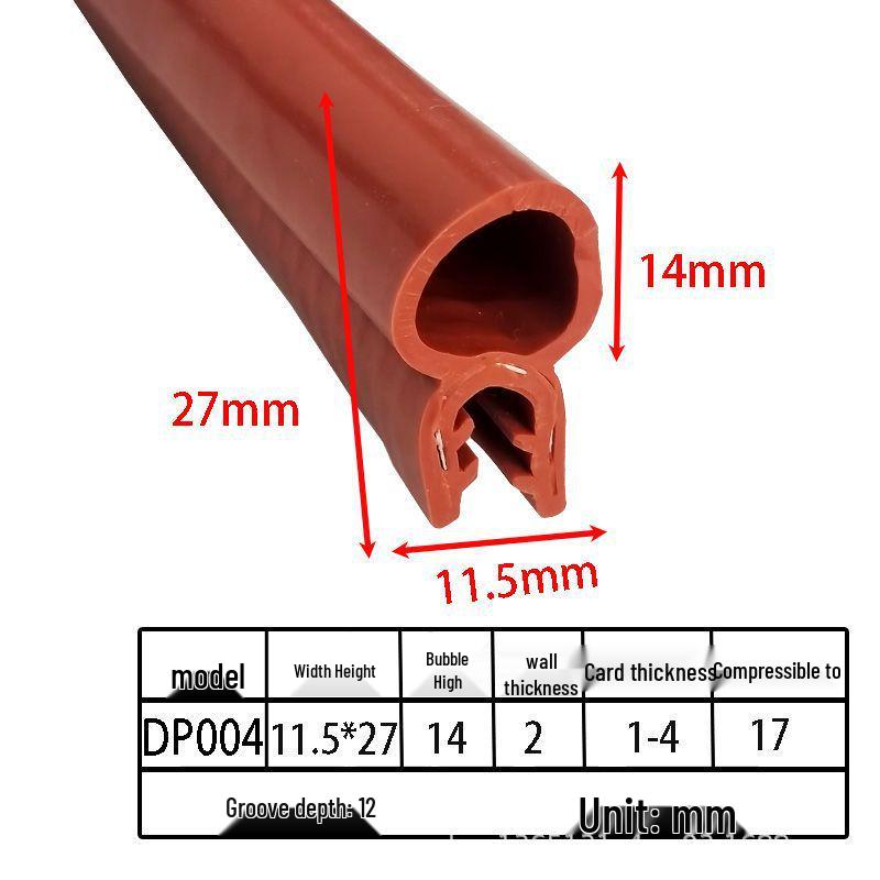 U-образные уплотнительные ленты из вспененной резины для шкафов и автомобильных дверей