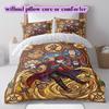 Naruto anime Soft and Comfortable Duvet Cover, Children's Bedding Set Gift, Extra Large Size, Various Sizes Available