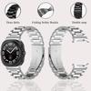 Strap for Samsung Galaxy Watch Ultra 47mm Business Style Stainless Steel Adjustable Wristband for Galaxy Watch Ultra WatchStrap