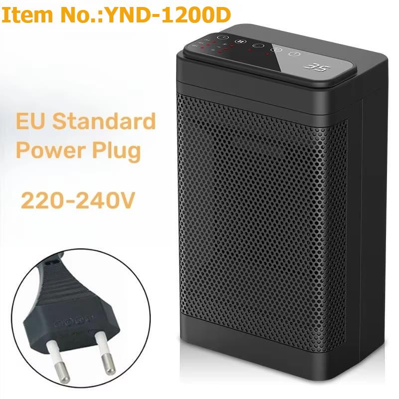 Портативный электрический PTC вентилятор-нагреватель для ванной комнаты, гостиной, фиксированная постоянная температура, встряхивающая головка, пульт дистанционного управления, грелка для дома, машина