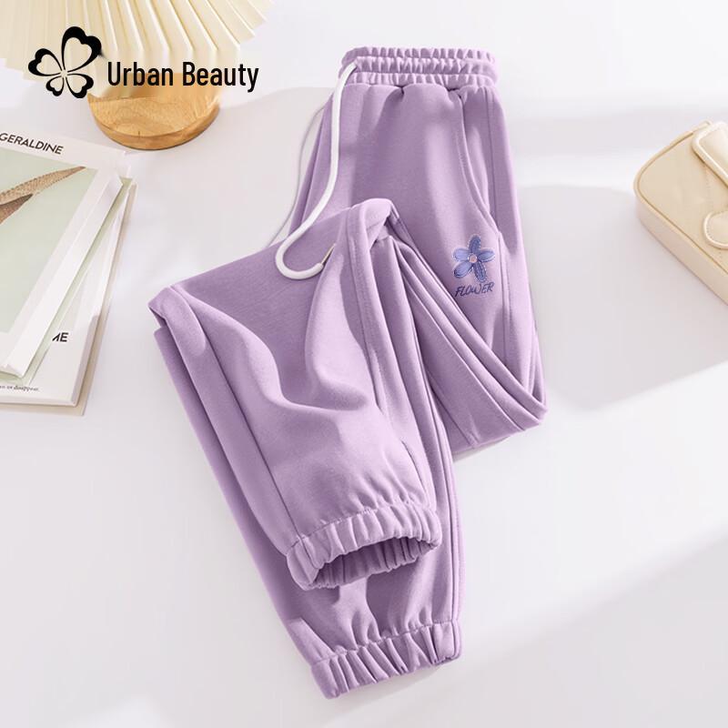 Женские спортивные брюки-джоггеры с высокой талией на кулиске